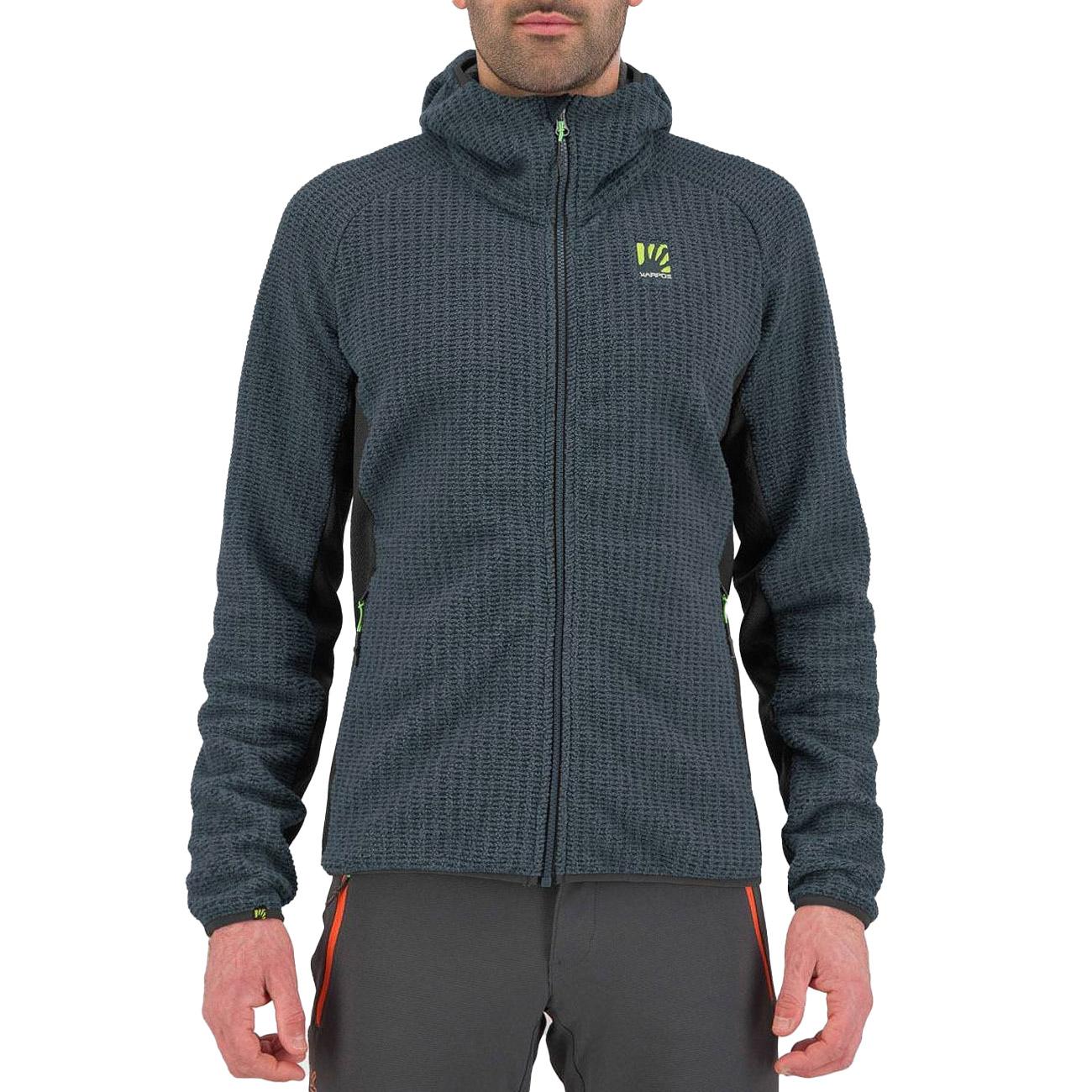 Felpa Rocchetta Uomo Dark Slate Black 2531021 201 DARK SLATE/BLACK KARPOS 