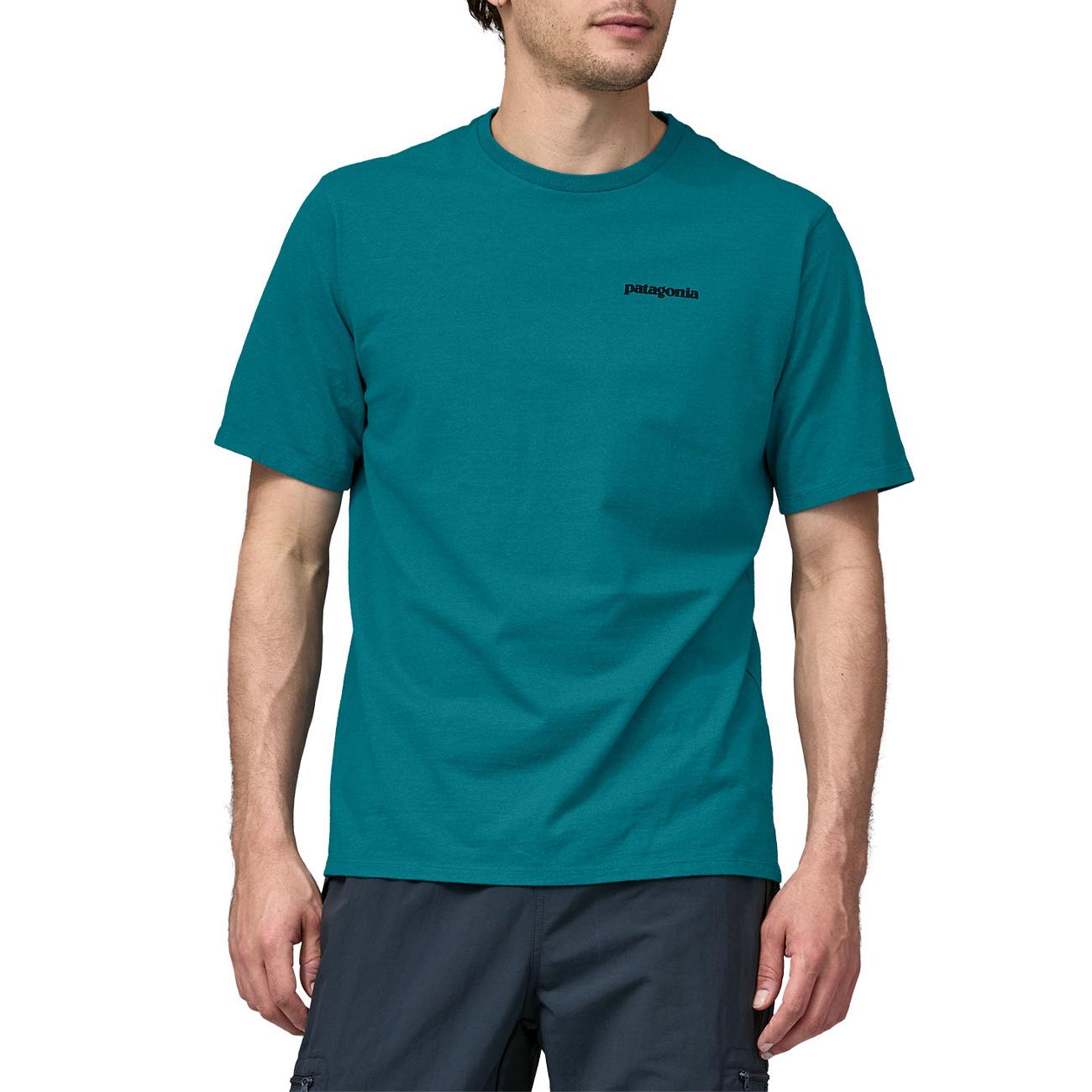 T-Shirt Logo Responsibili-Tee Uomo Belay Blue 38504 BLYB BELAY BLUE PATAGONIA 