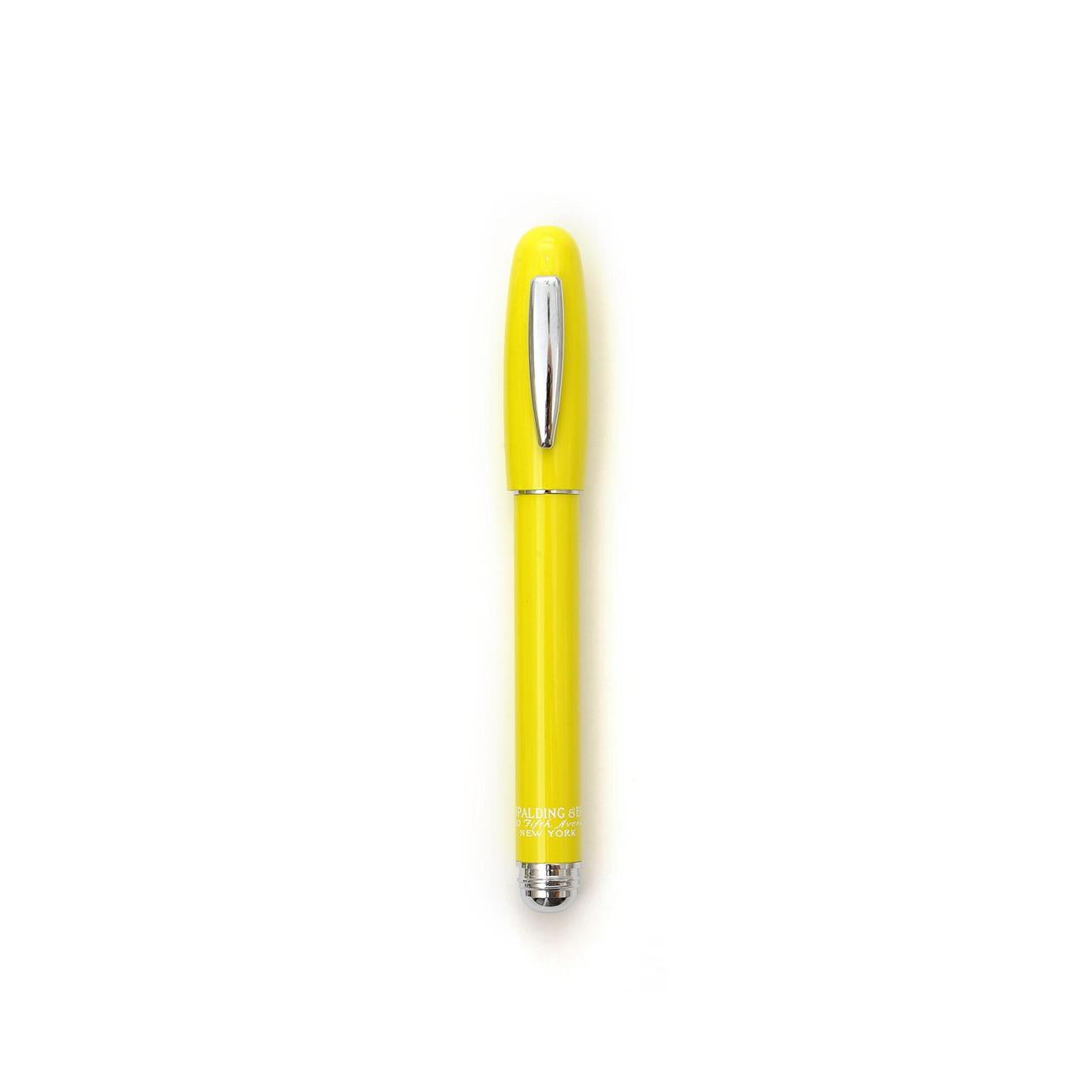 Penna Short Classic Roller Unisex Giallo Acido 170131U 416 GIALLO ACIDO A.G. SPALDING&BROS 