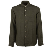 Camicia Paul Uomo Verde Carbone AZ11014 12/CARBONE/VERDE HARTFORD 