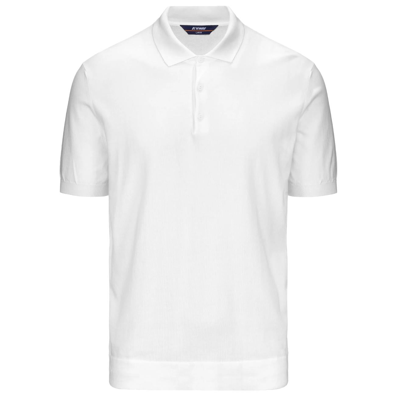 Polo Pleyne Classica K4126RW 001 WHITE K-WAY 