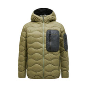 Bomber Onde Helium Utility Uomo Snap Green Olive Extreme G79623 010 SNAP GREEN/OLIVE EXTREME PEAK PERFORMANCE 