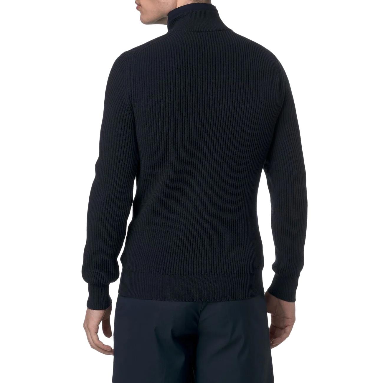 Pullover Mezza Zip Finnet K7141LW K89 BLUE DEPTH K-WAY 