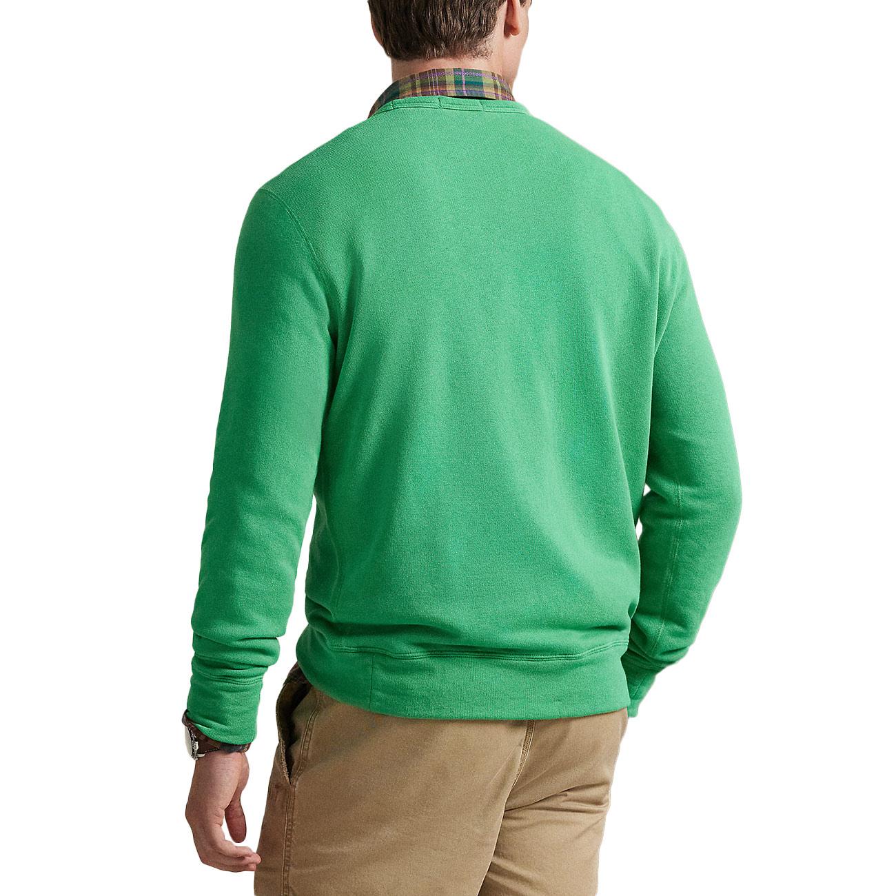 Felpa Girocollo 710A12485 003 SUMMER EMERALD POLO RALPH LAUREN 