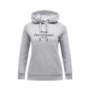 Felpa Original Donna Grey Melange Black G77747 080 MED GREY MELANGE/BLACK PEAK PERFORMANCE 