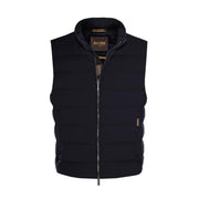 Gilet Oliver-Kn Uomo Dark Blu MOUGL200004 U0402 DARK BLU MOORER 