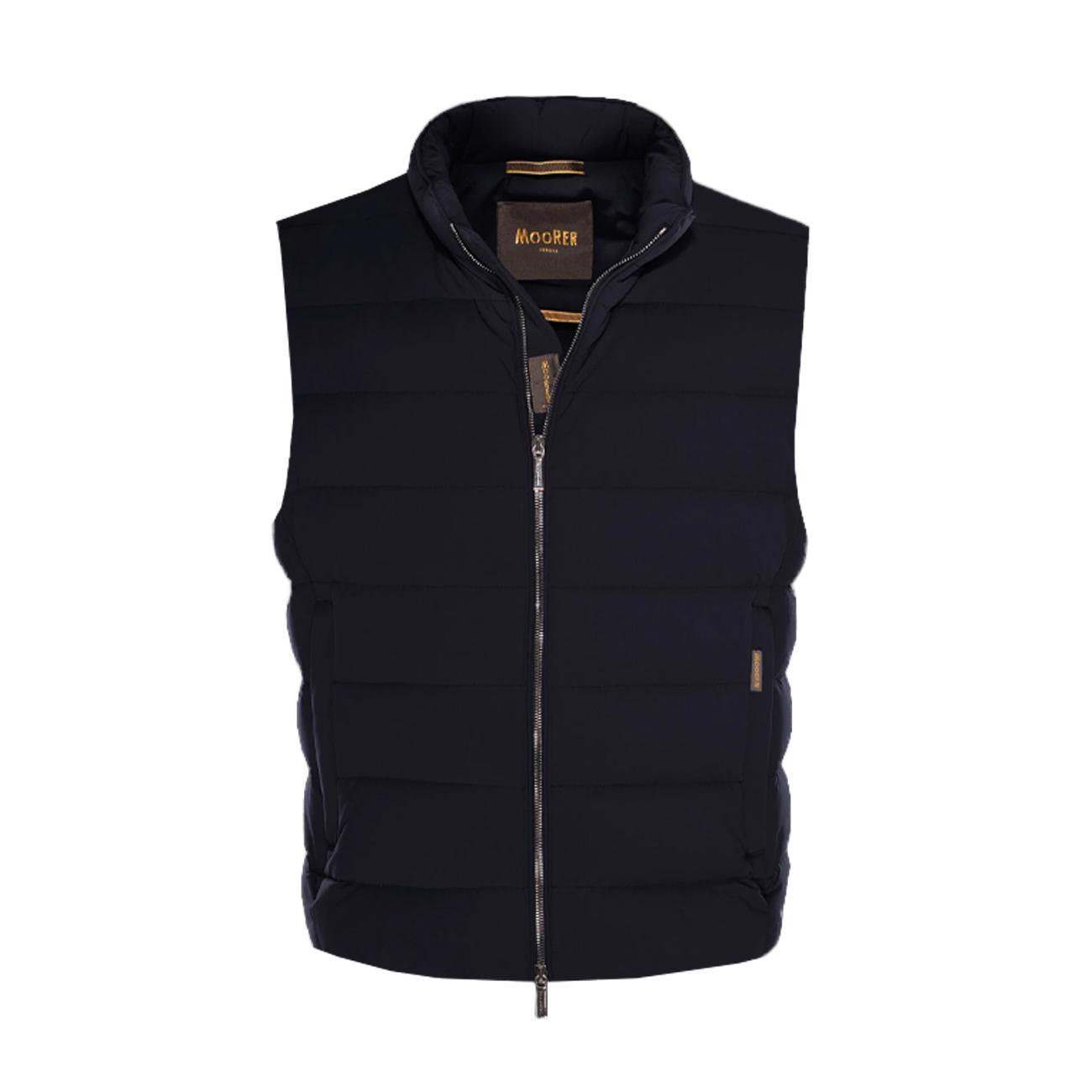 Gilet Oliver-Kn Uomo Dark Blu MOUGL200004 U0402 DARK BLU MOORER 