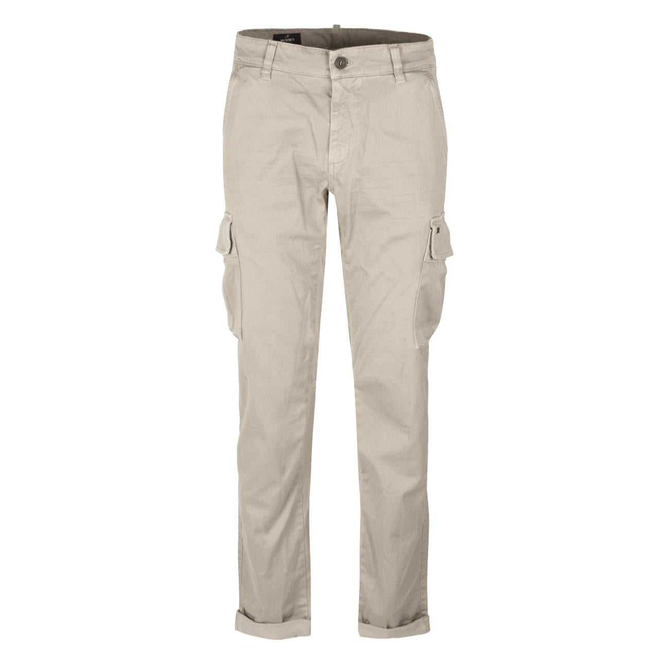 Pantalone Cargo Brouken Army Uomo Gesso 2PN2A2145 MBE171 950 GESSO MASON'S 