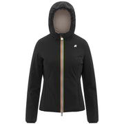 Lily ST Warm Reversible K6128TW BC9 BLACK PURE-BEIGE C K-WAY 