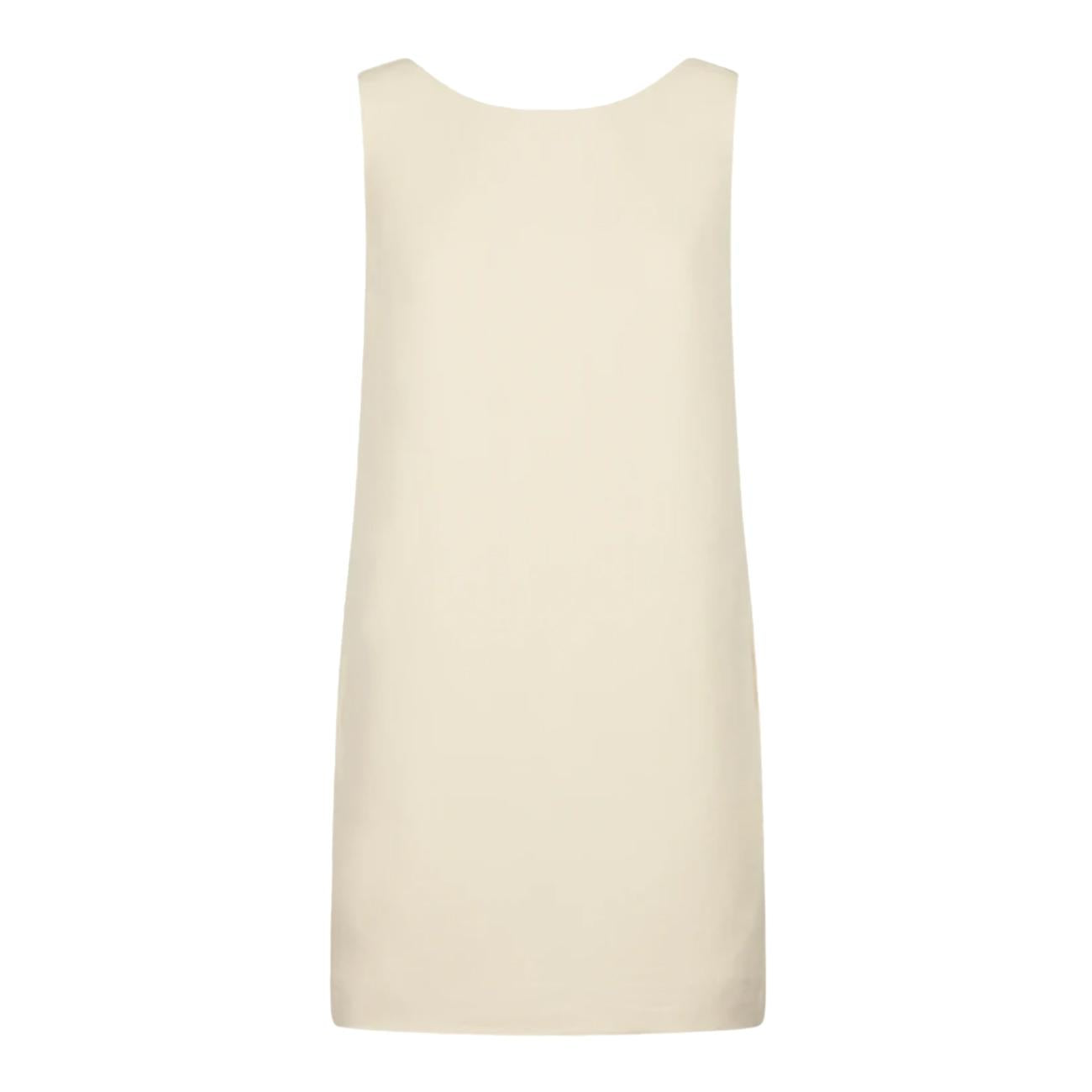 Abito Corto Smanicato DA445IF0041DXXX 004 BEIGE DONDUP 