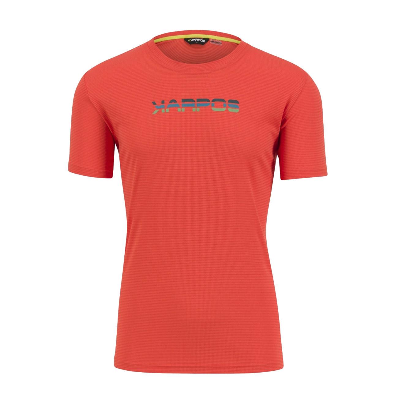 T.SHIRT U. LOMA JERSEY KARPOS 2500531 036/PAPRIKA/SEA SPRAY KARPOS 