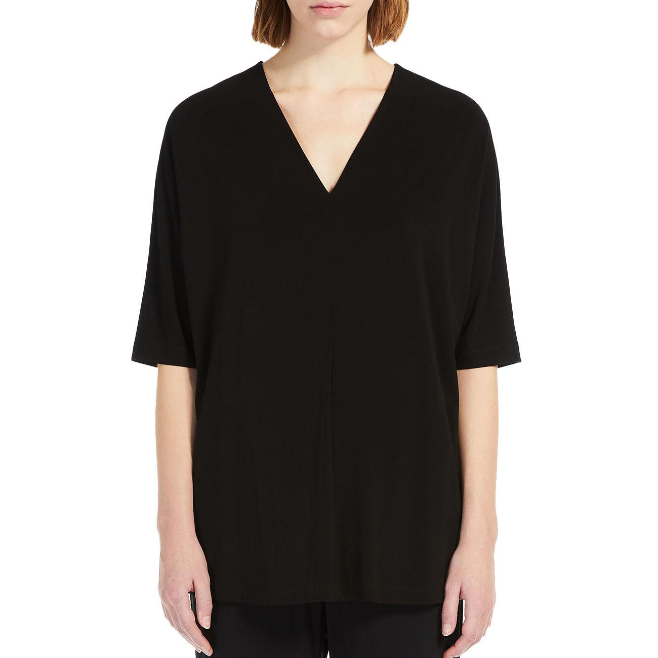 BLUSA D. LOCARNO MxMara LEISURE LOCARNO 2339410436600 002 NERO MAX MARA LEISURE 