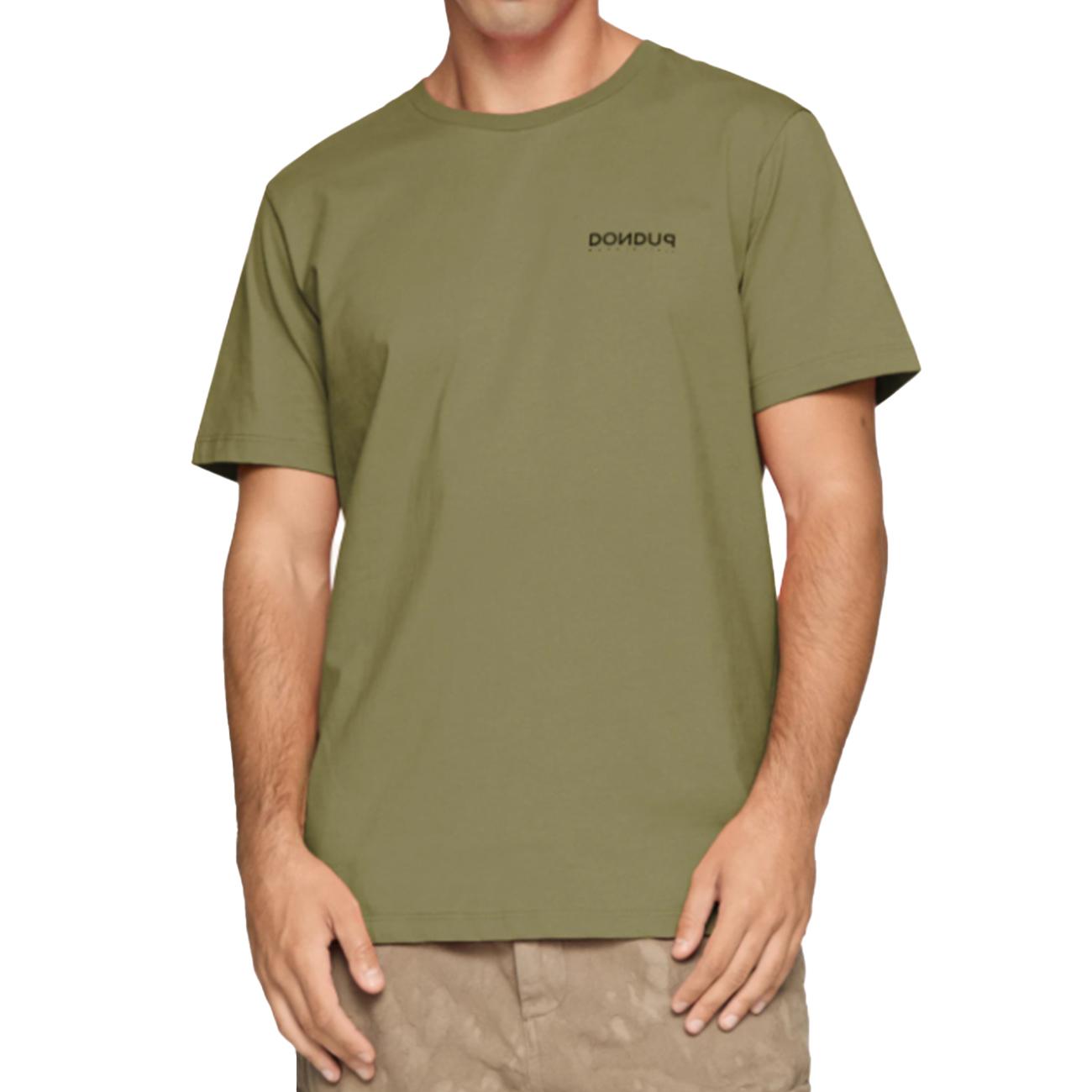 T-Shirt Girocollo In Jersey US198JF0309UIT08 632 DONDUP 