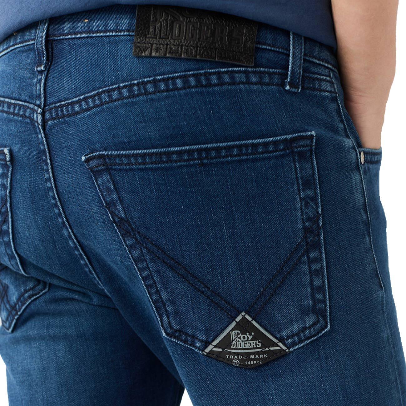 Jeans Soft Touch Elite Uomo Denim RRU075D141A056 C0999 DENIM ROY ROGER'S 