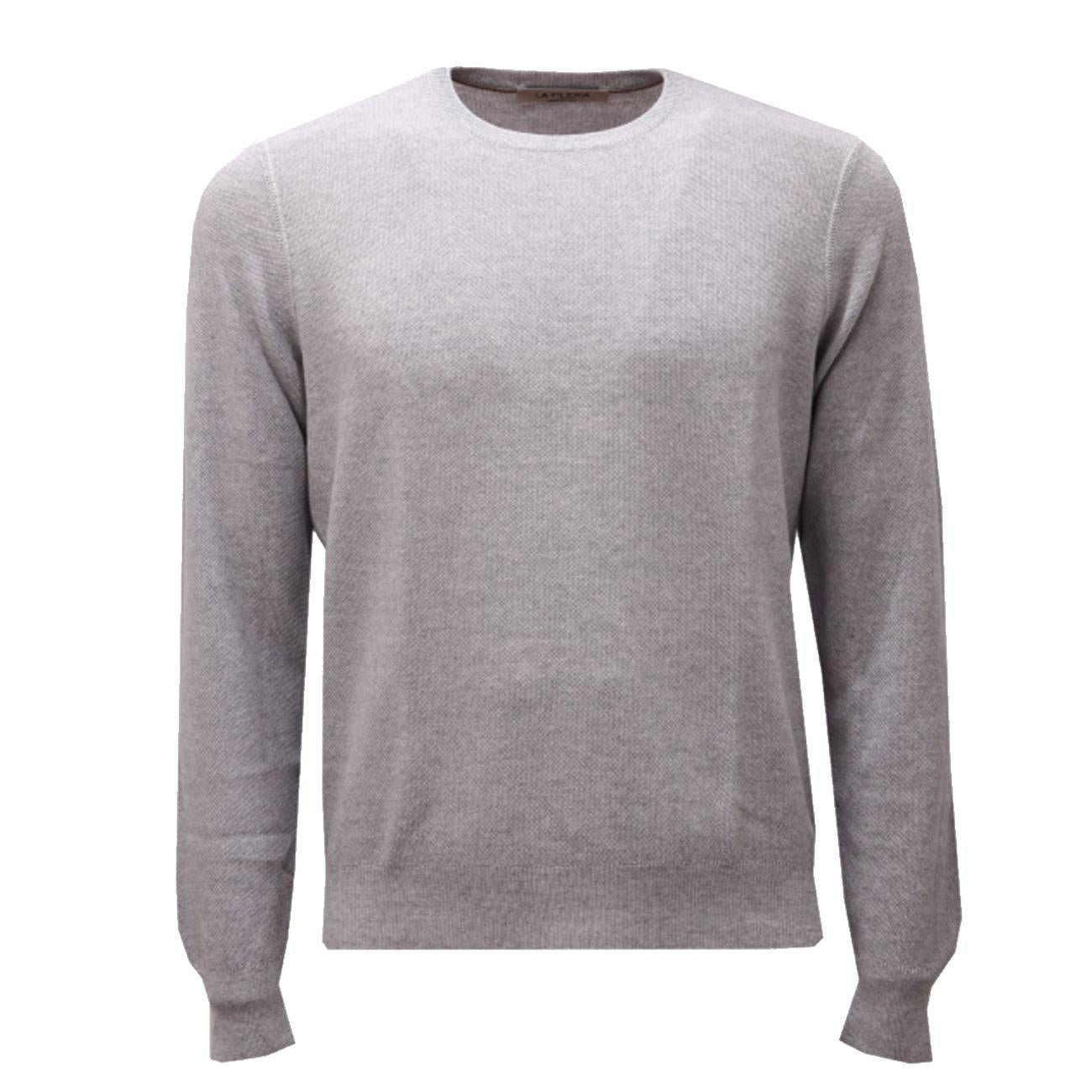 Pull In Lana Uomo Grigio Chiaro 58167/16004 052 GRIGIO CHIARO LA FILERIA 