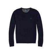 PULL U. GC ML LAMBSWOOL RALPH LAUREN 710876714 001 HUNTER NAVY POLO RALPH LAUREN 