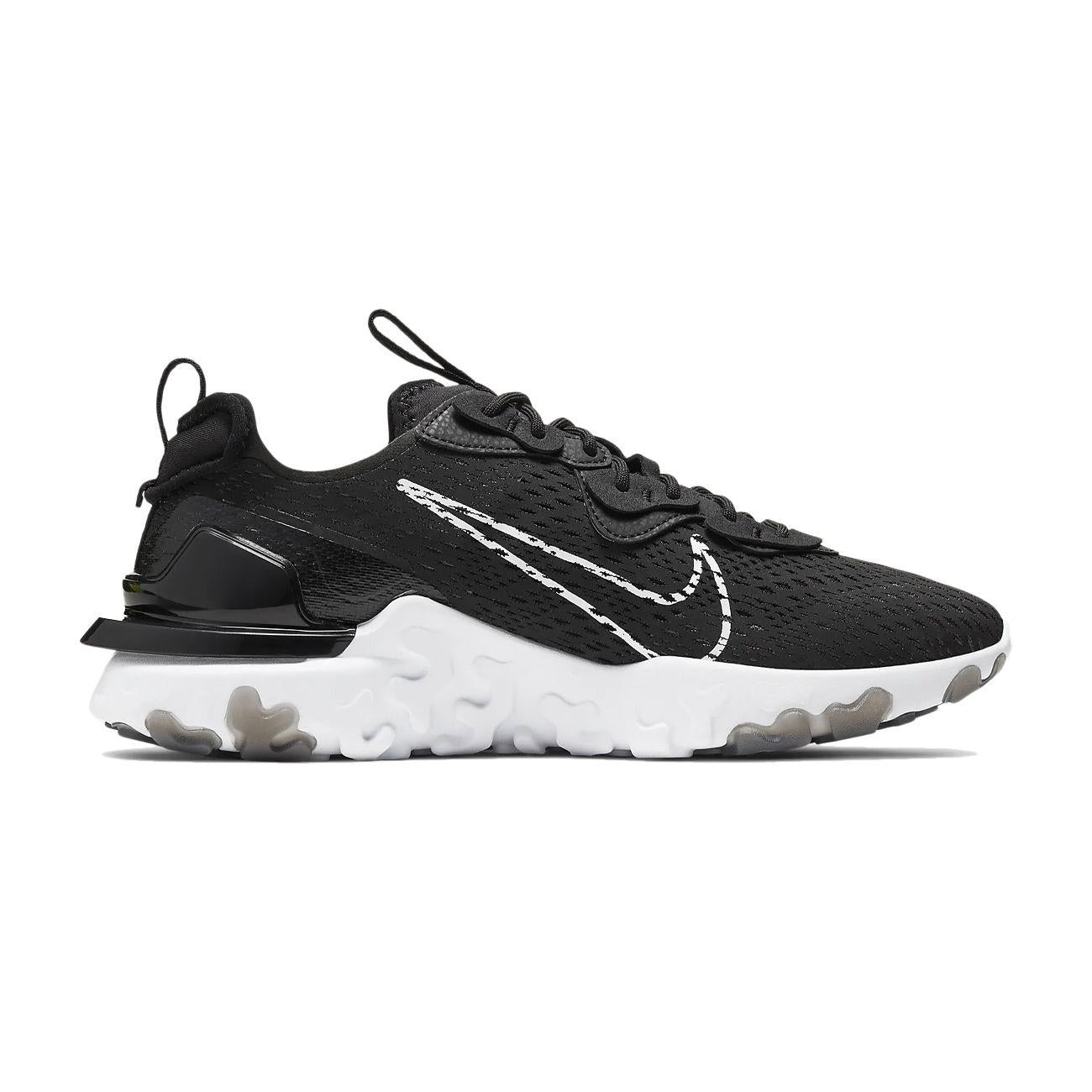 Sneaker React Vision Uomo Nero Bianco NIKE/CD4373 006BLACKWHITE NIKE 