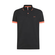 Polo Profili Fluo Uomo Nero A34122 11 NERO SUN68 