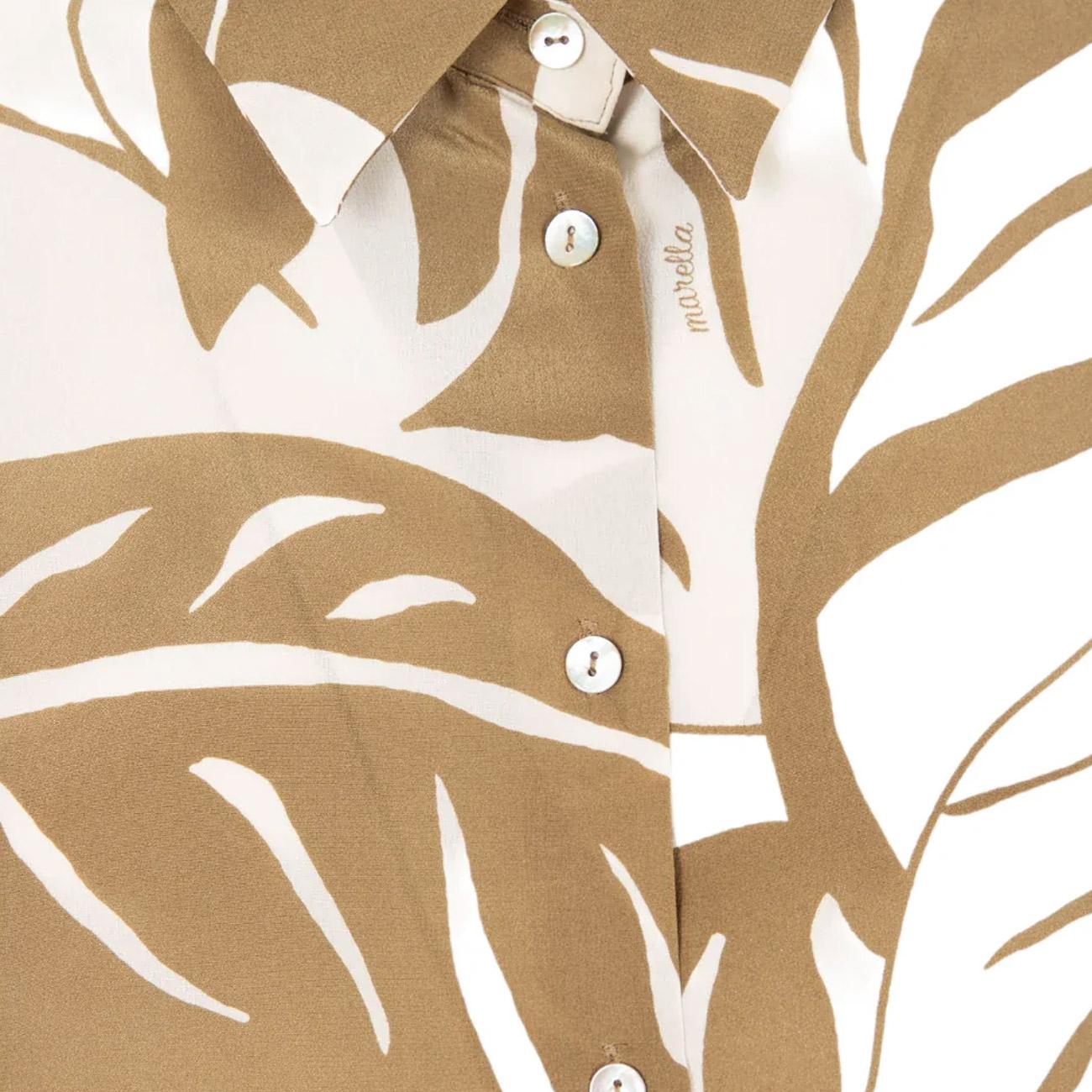 Camicetta Autocar Donna Oliva Foglie AUTOCAR 2413111194200 006 OLIVA FOGLIE MARELLA 