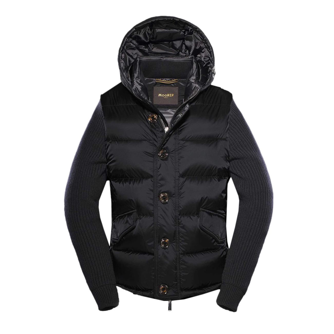 Bomber Foscolo Uomo Nero MOUGI100191 U0001 NERO MOORER 