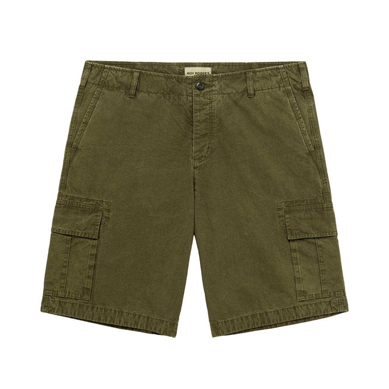 Bermuda New Cargo Read RRU069CK820112 C0085 ARMY GREEN ROY ROGER'S 