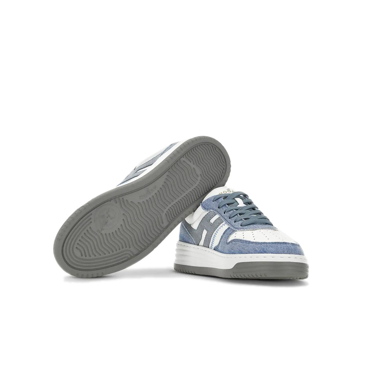 Sneakers H630 Donna Bianco Denim HXW6300EU50T57137K BIANCO/DENIM HOGAN 