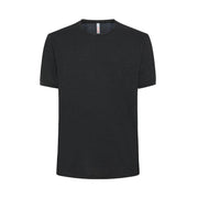 T-Shirt Round Bottom Uomo Nero T34118 11 NERO SUN68 