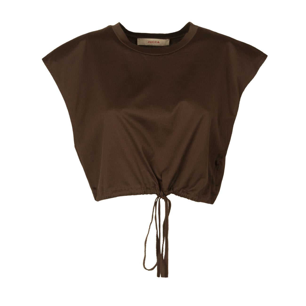 Tshirt Coulisse Donna Gianduia J3718024/04B GIANDUIA 1799/MORO JUCCA 