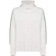 Maglione Collo Alto Donna Latte AD/8081H 5083 LATTE ALPHA STUDIO 