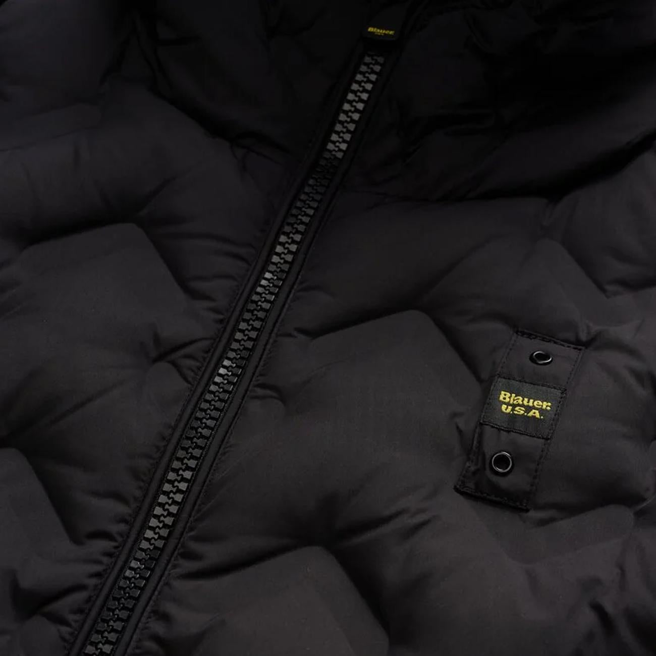 Piumino Piery Ad Angoli 25BLUC03233-007308 999TB NERO BLAUER 