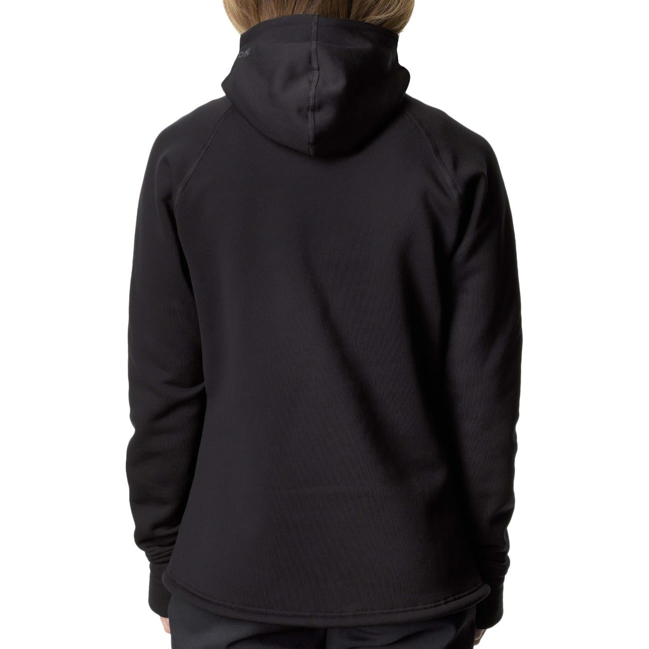 GIACCA D. IN PILE C/CAPP. + F/ZIP HOUDINI 125984 074 TRUE BLACK HOUDINI 