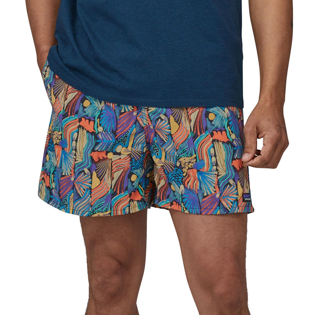 SHORTS U. M`S BAGGIES 5 IN 100% NYLON PATAGONIA 57022 JOYP JPY PITCH BLUE PATAGONIA 
