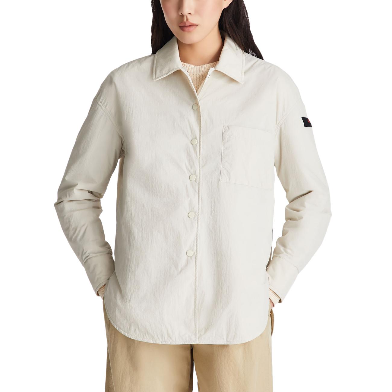 Overshirt In Nylon Imbottita PED5612 01181986 729 LATTE PEUTEREY 