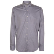 Camicia In Misto Cotone Uomo Blu 51474 004 BLU XACUS 