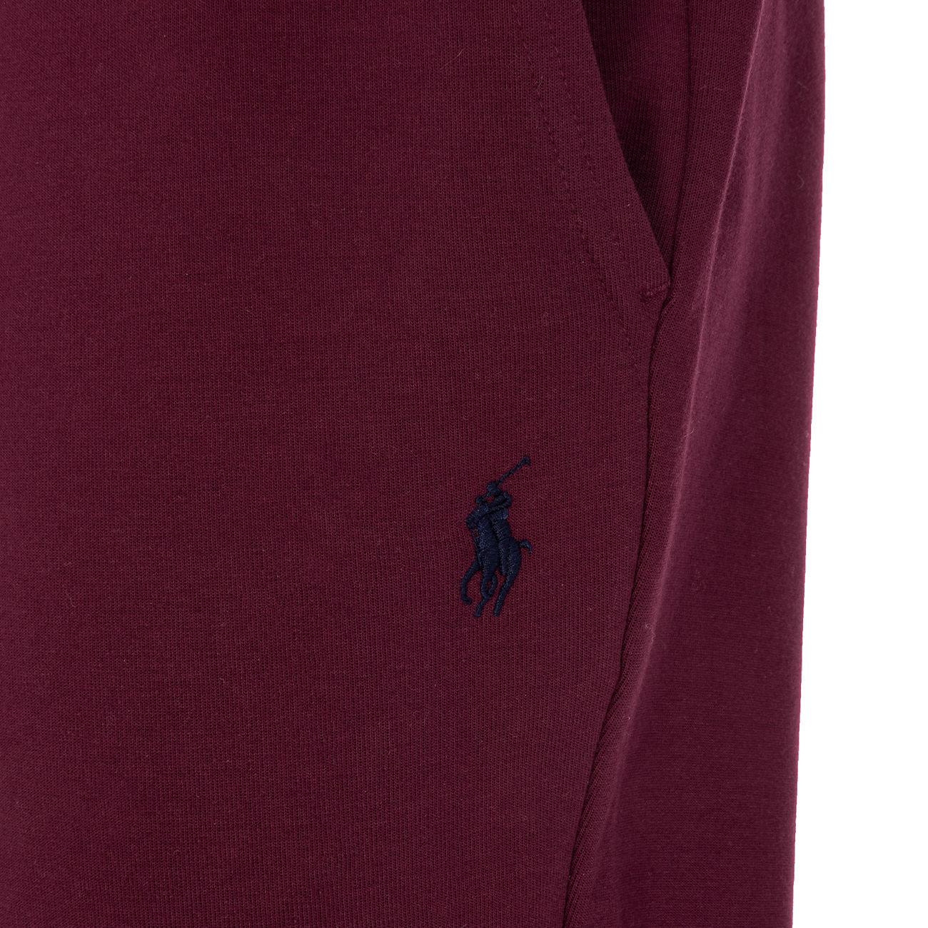 Jogger In Tessuto Performance Uomo Bordeaux Red 710652314 017 BORDEAUX RED POLO RALPH LAUREN 