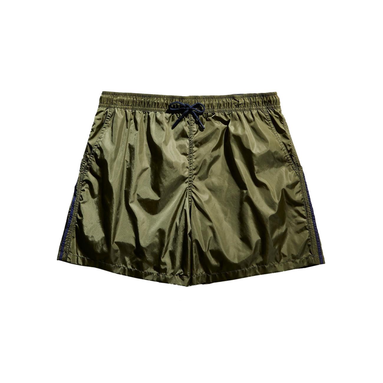 Costume Bande Laterali Uomo Verde Militare Blu N1MD1462620PFWV610 VERDE MILITARE/BLU FAY 