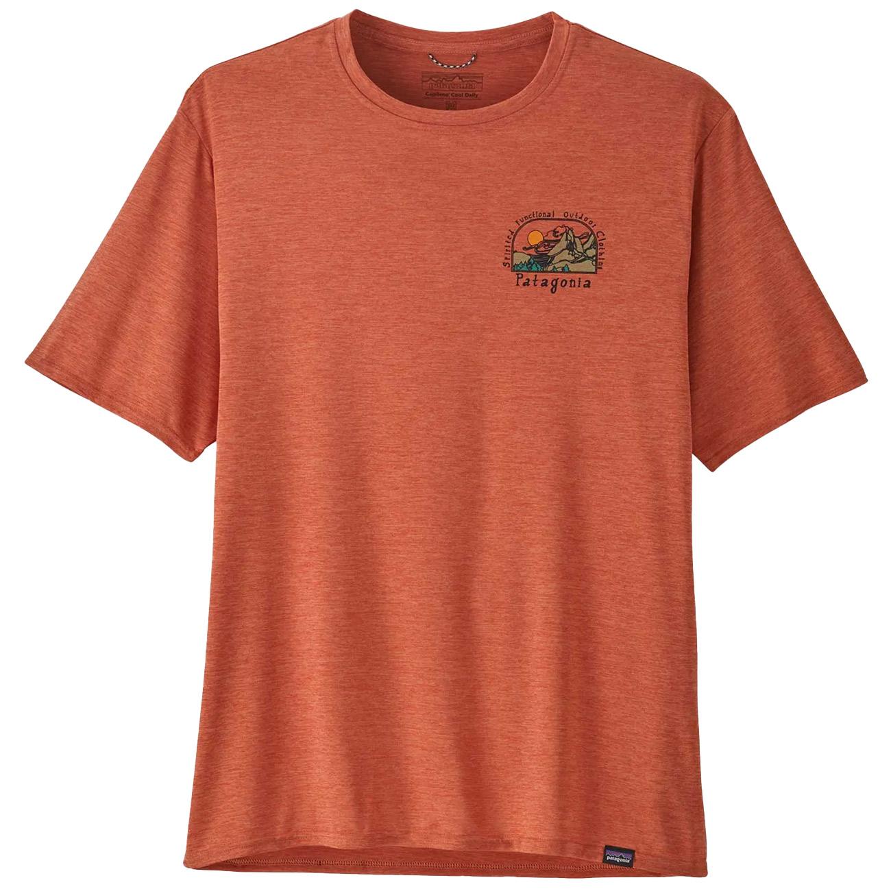 T-Shirt Cap Cool Daily Graphic 45385 LFCX/L A F QUARTZ CORAL XDYE PATAGONIA 