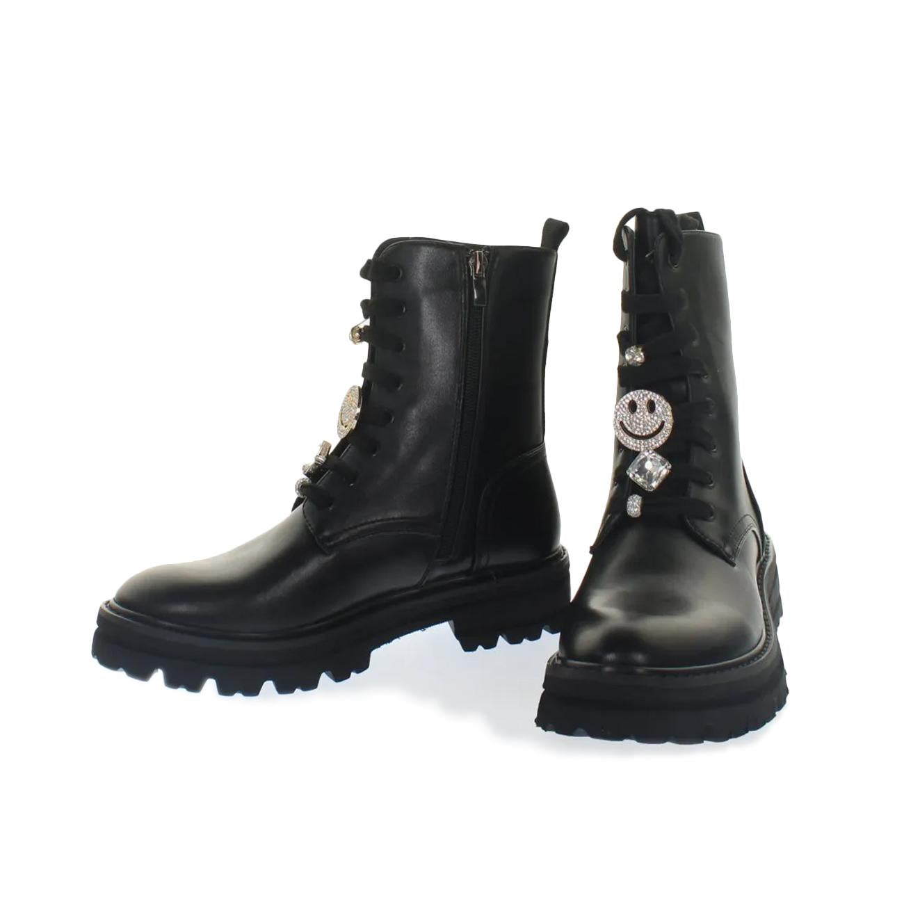 Anfibi Soft Charms Donna Nero 8232 NERO KHARISMA 