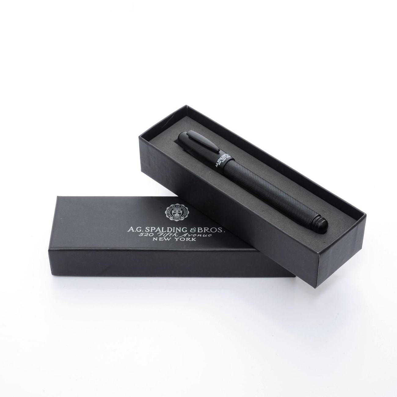 Penna Roller Crest Unisex Nero 170161 U900 BLACK A.G. SPALDING&BROS 