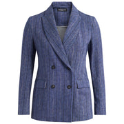 GOODMATCH Blazer Doppiopetto Gessato AB5130 G78 BLUE PINSTRIPE 