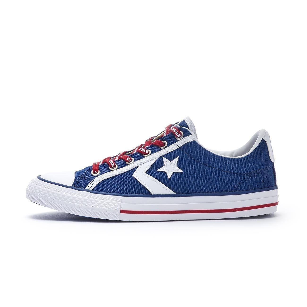 Sneakers Star Player Ev Ox Navy White Red 663989C NAVY/WHT/RED CONVERSE 