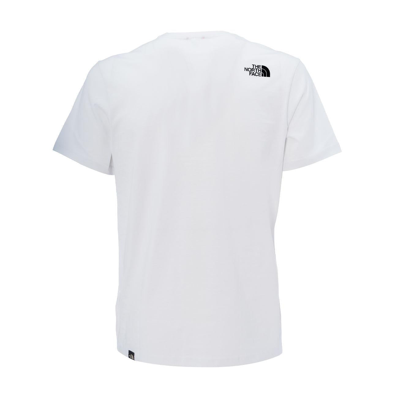 Tshirt Easy In Cotone Uomo Bianco NF0A2TX3 FN41 TNFWHITE THE NORTH FACE 