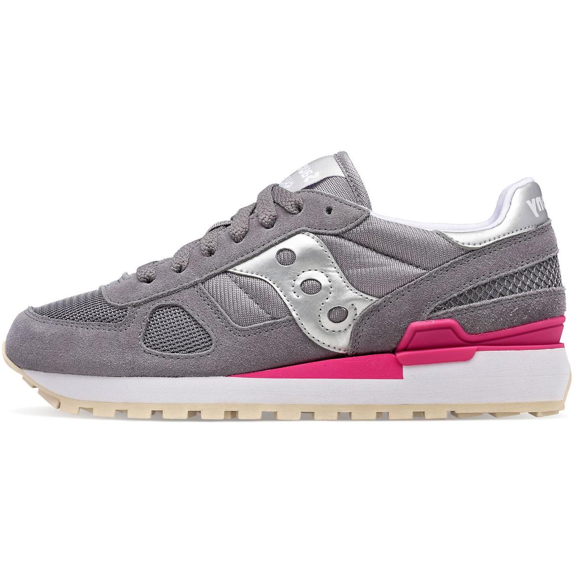 Sneakers Shadow Original Donna Grey Silver S1108/834 834 GREY/SILVER SAUCONY ORIGINALS 