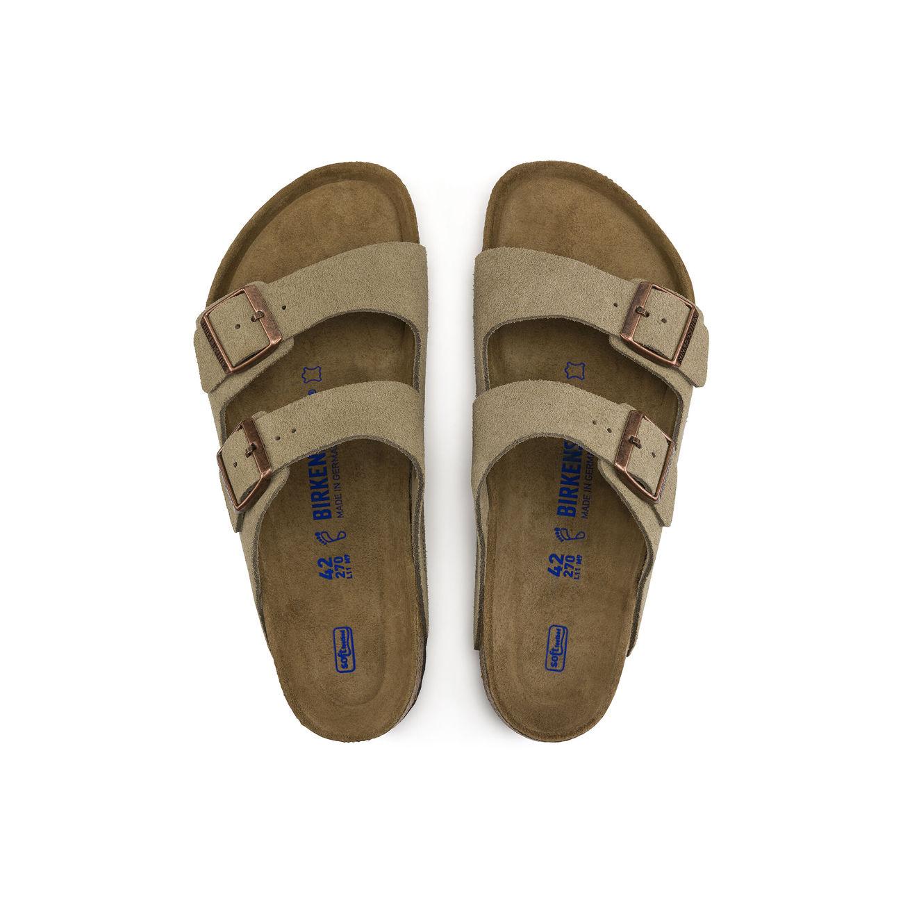 ARIZONA SFB SUEDE LEATHER CALZ S BIRKENSTOCK 0951303 TAUPE BIRKENSTOCK 