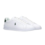 SNEAKER U. HRT CT II ATHLETIC SHOES POLO RALPH LAUREN 809829824 004 WHITE/COLLEGE GREEN PP POLO RALPH LAUREN 