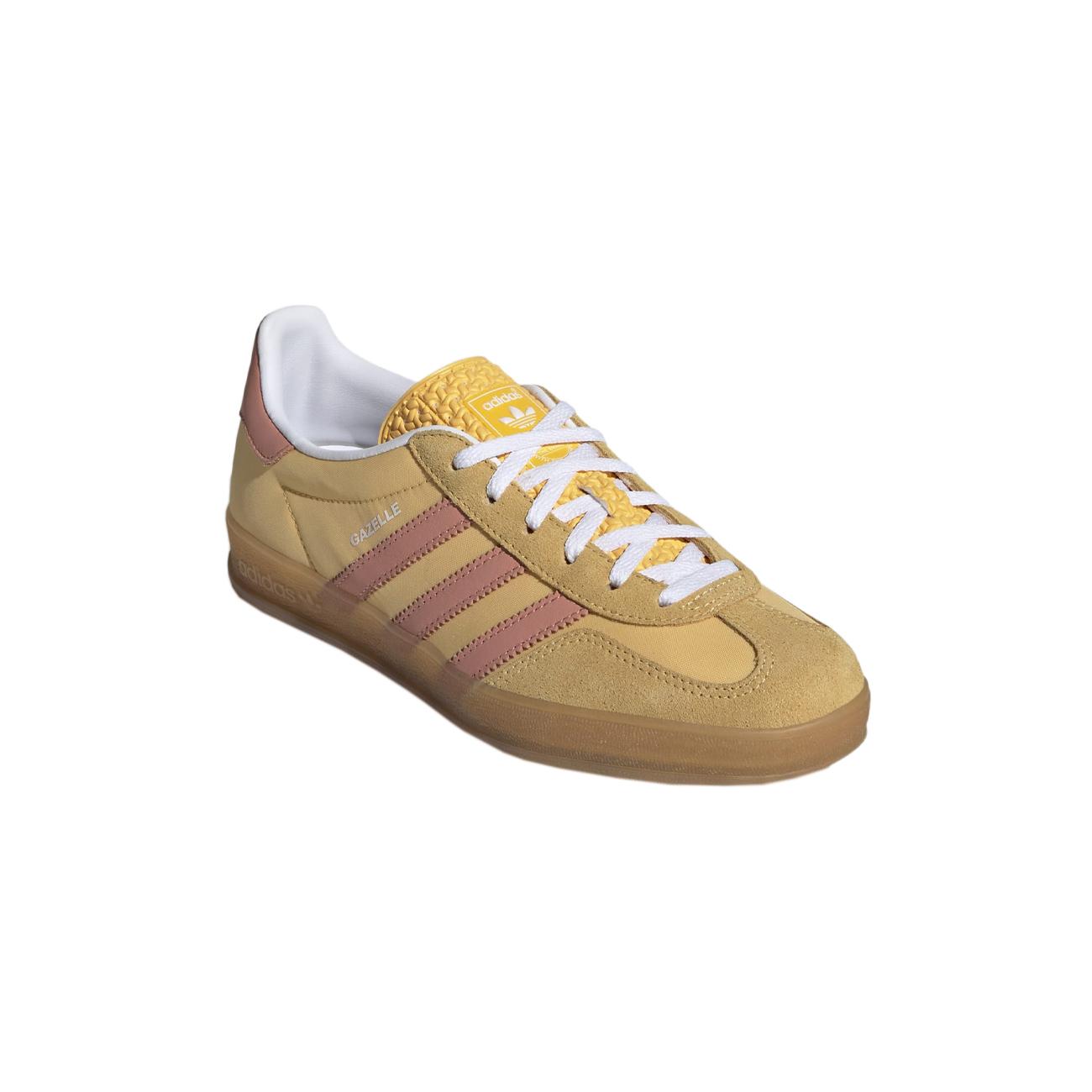 Sneakers Gazelle Indoor W Donna Semi Spark Wonder Clay Cloud White IE2959 SEMSPA/WONCLA/FTWWHT ADIDAS 