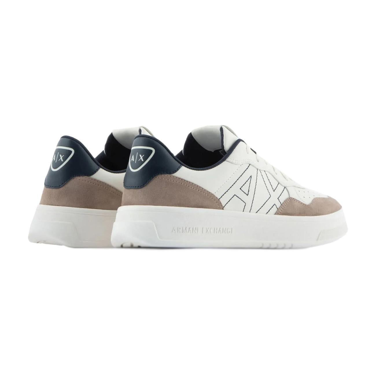 SCARPA U. ENGLISH AX ARMANI XUX148XV601 S030 OFF WHITE/BEIGE ARMANI EXCHANGE 