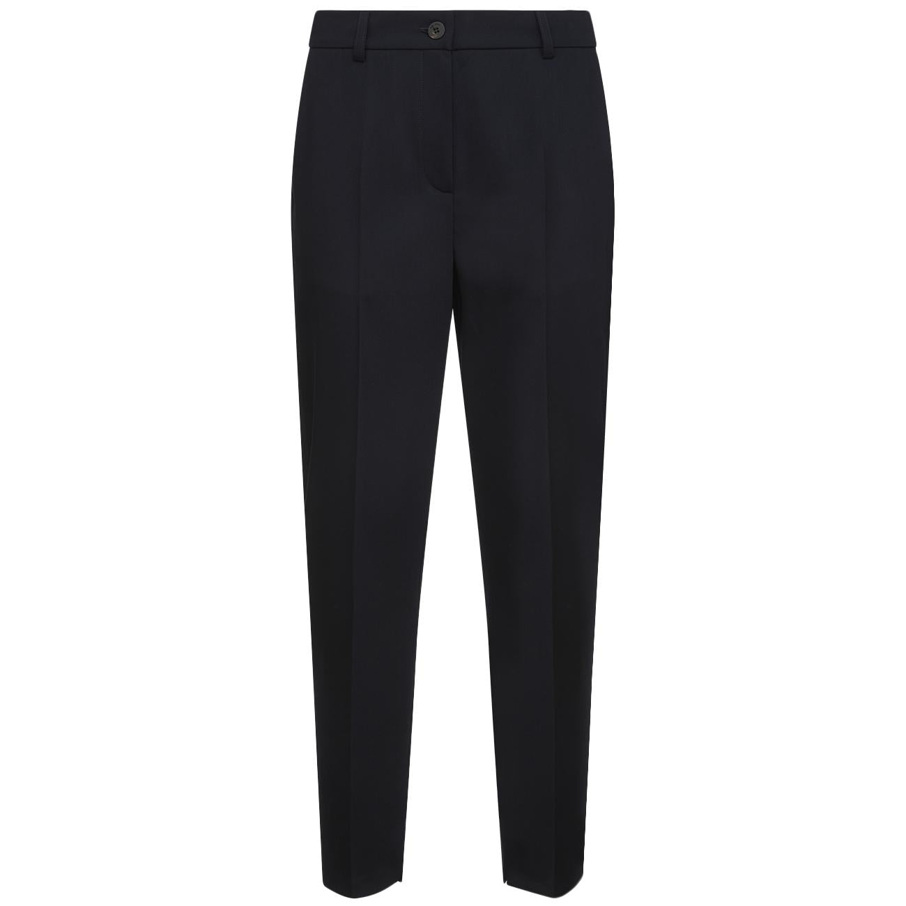 Pantalone Slim Con Spacco Alla Caviglia W301MEG120W721 790 BLU SCURO SKILLS MILANO 