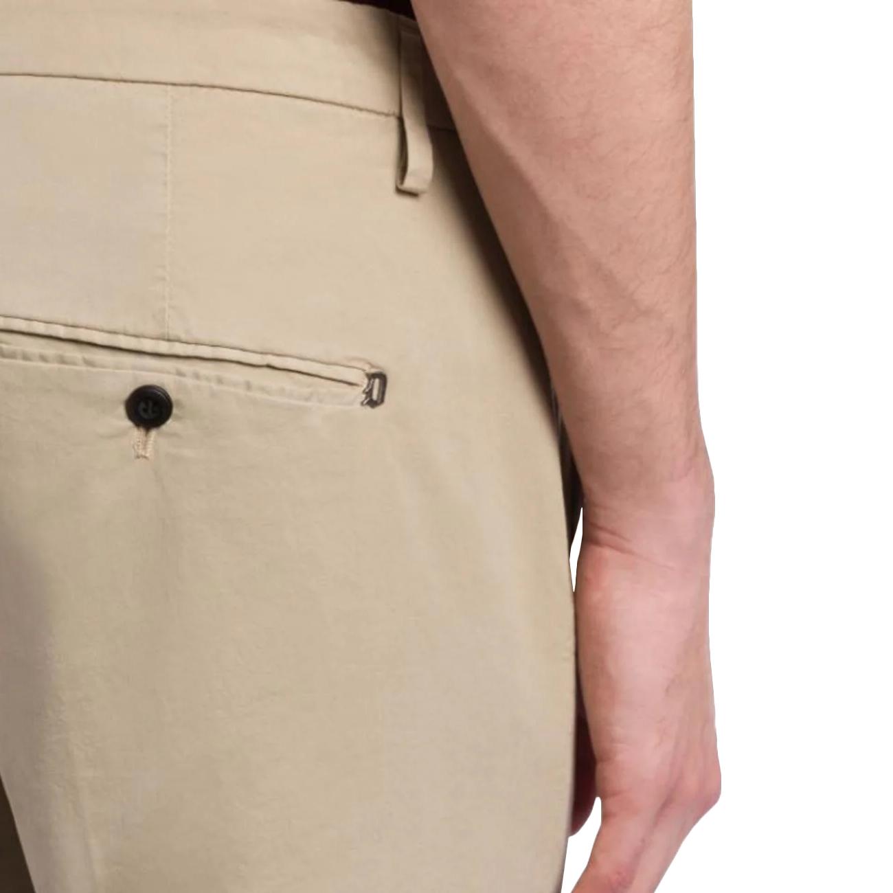 DONDUP Pantalone Gaubert Slim Chino UP235_GS0096U_PTD 010 LIEVITO 