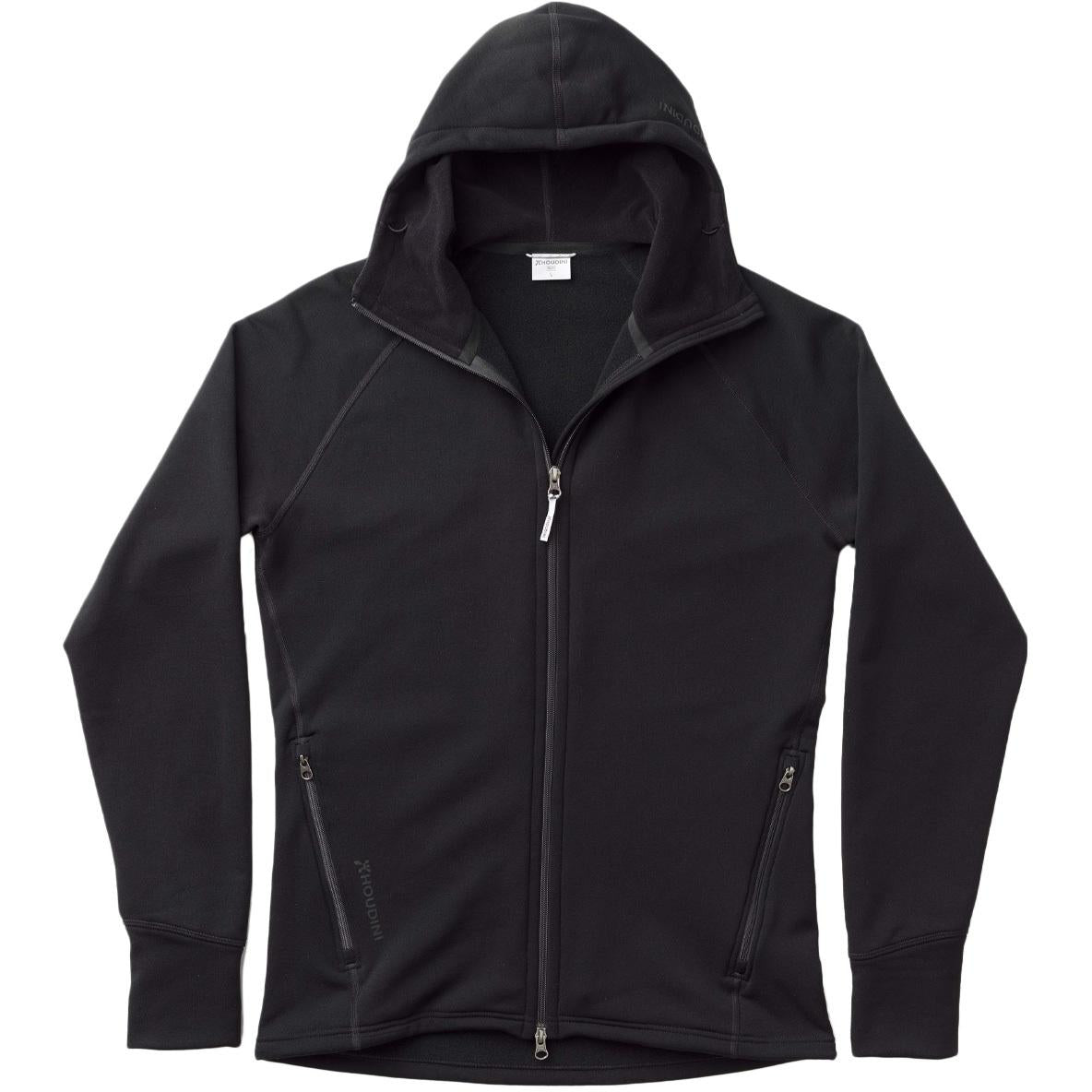 GIACCA U. IN PILE C/CAPP + F/ZIP HOUDINI 225984 074 TRUE BLACK HOUDINI 